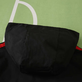 Giacca a Vento Manchester United 26/27 Uomo Nero e Rosso | Giacca a Vento da Calcio