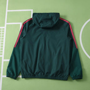Giacca a Vento Real Madrid 26/27 Uomo Verde Scuro | Giacca a Vento da Calcio