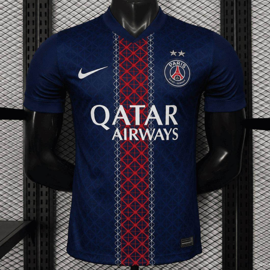Maglia Paris Home 25/26 Champions d'Europe Blu | Maglia da Calcio