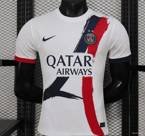 Maglia Paris Away 25/26 Champions d'Europe Bianca | Maglia da Calcio