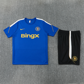 Completino Manica Corta Chelsea 26/27 Uomo Blu | Kit Allenamento
