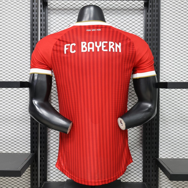 Maglia Bayern Munich Home 26/27 Player Uomo Rosso | Maglia da Calcio
