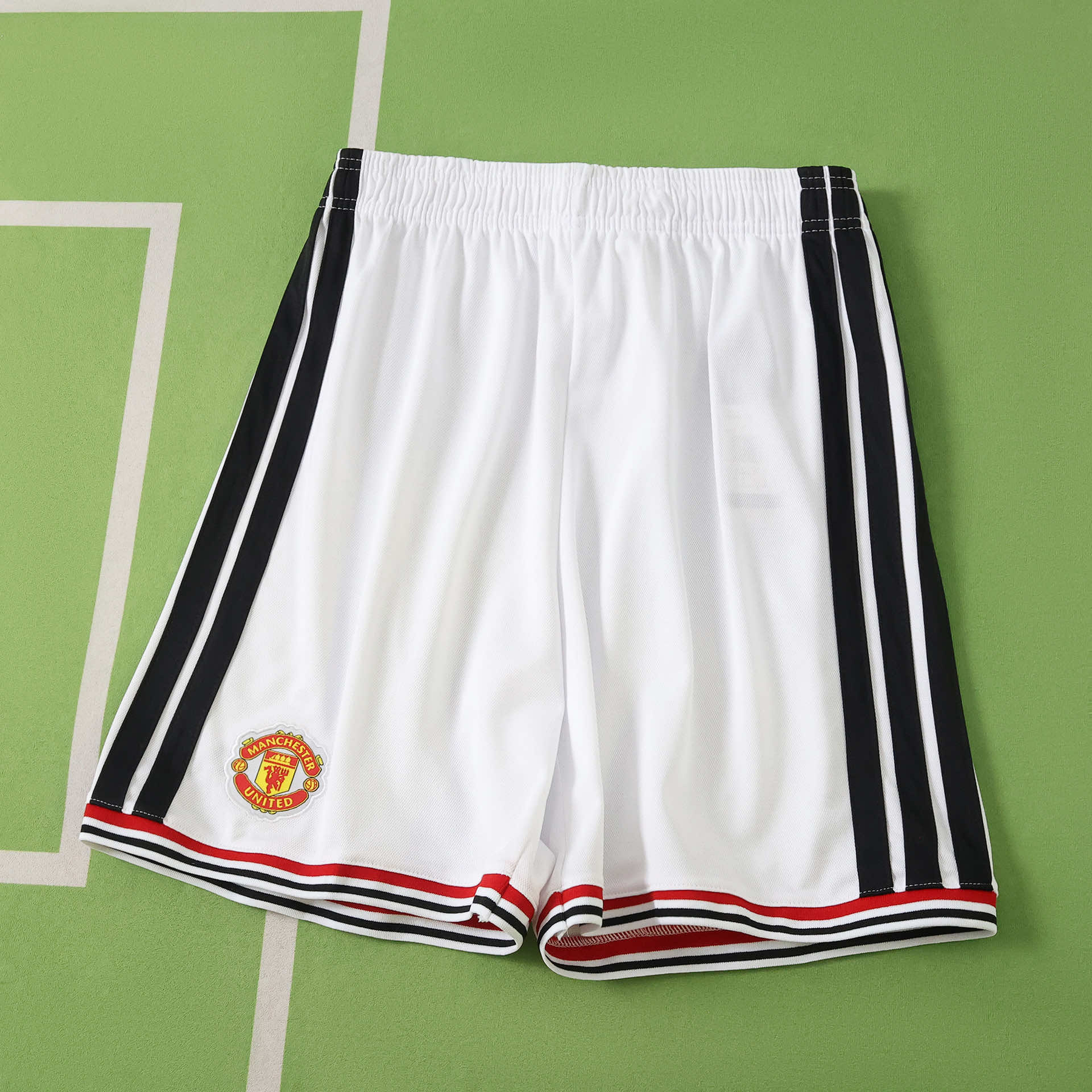 Pantaloncini Manchester United Home Bianco 26/27 Uomo | Pantaloncini da Calcio