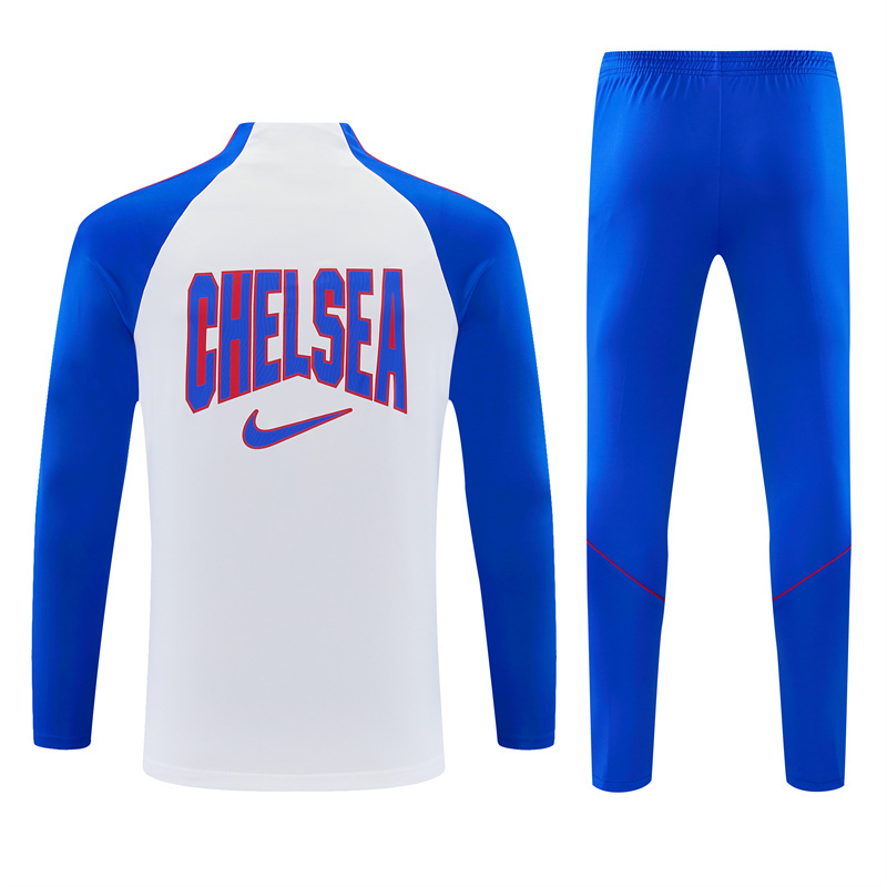 Tuta Chelsea 26/27 Uomo Bianco e Blu | Maglia da Calcio