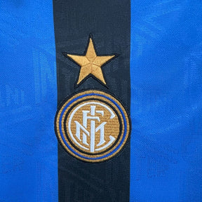 Inter Milan Jersey Home 93/94 Retro Uomo Blu e Nero | Maglia da Calcio