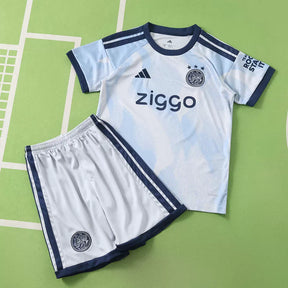 Kit Ajax Away 26/27 Uomo Bambino Bianco | Kit da Calcio