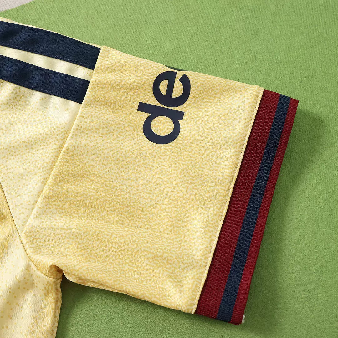 Kit Arsenal Third 26/27 Bambino Giallo | Kit da Calcio