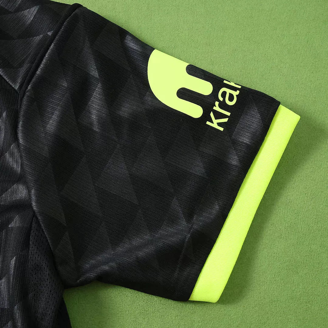 Kit Atlético De Madrid Away 26/27 Bambino Nero | Kit da Calcio