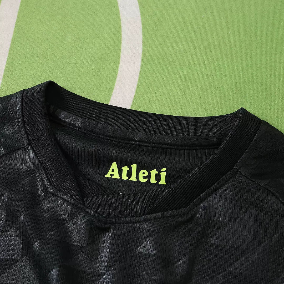 Kit Atlético De Madrid Away 26/27 Bambino Nero | Kit da Calcio