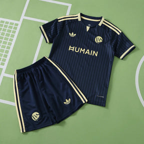 Kit Bambino Al-Nassr Away 26/27 Blu Navy | Kit da Calcio