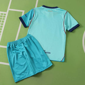 Kit Bambino Barcelona Third 26/27 Azzurro | Kit da Calcio