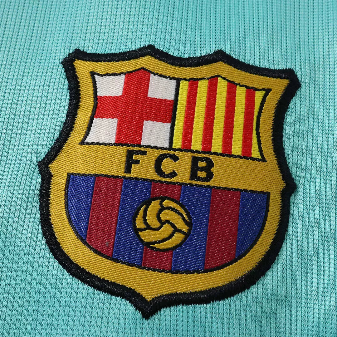 Kit Bambino Barcelona Third 26/27 Azzurro | Kit da Calcio