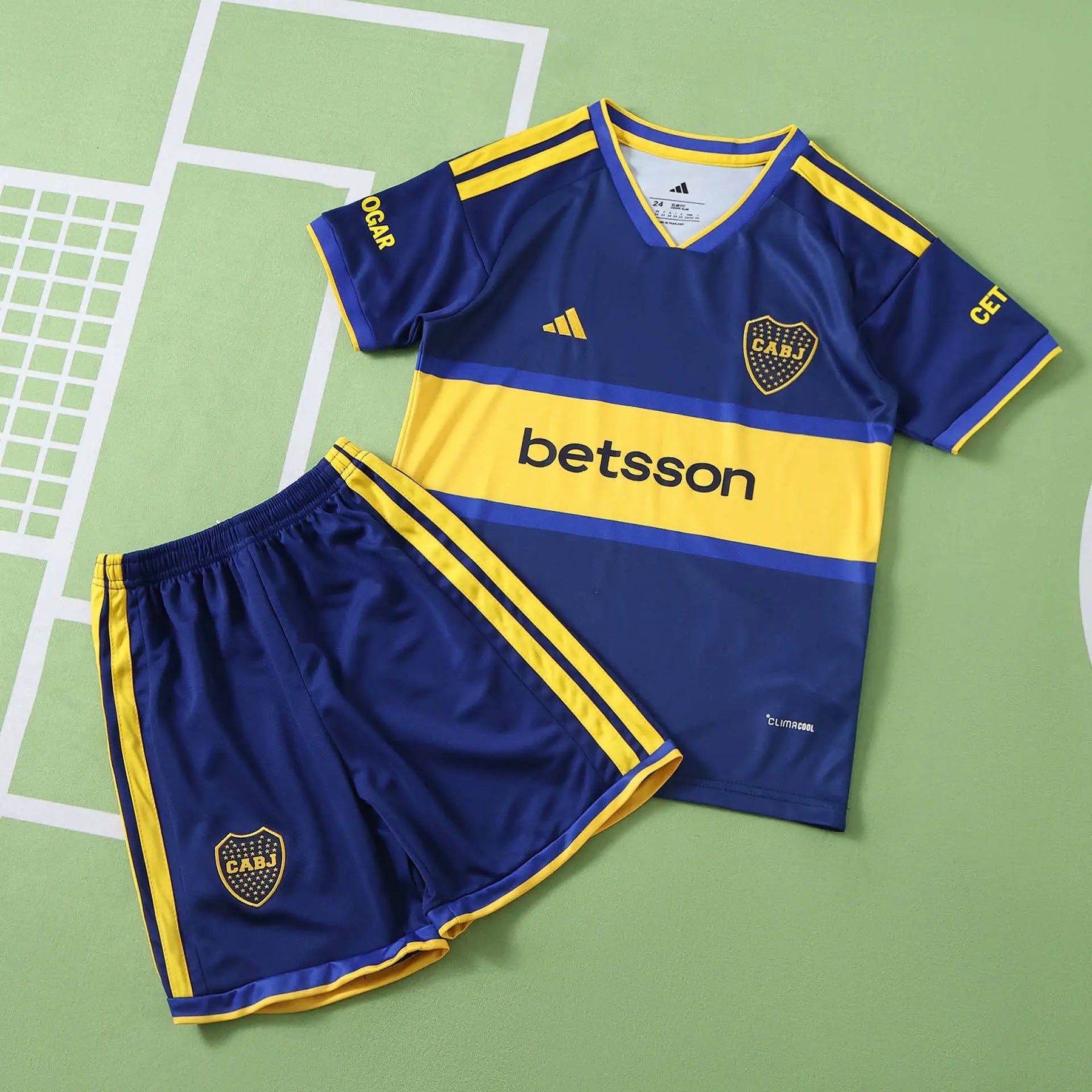 Kit Bambino Boca Juniors Home 26/27 Blu Navy e Giallo | Kit da Calcio