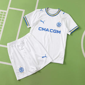 Kit Bambino Marseille Home 26/27 Bianco | Kit da Calcio