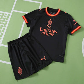 Kit Bambino Milan Third 26/27 Nero | Kit da Calcio