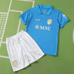 Kit Bambino Napoli Home 26/27 Azzurro | Kit da Calcio