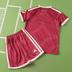 Kit Bambino Real Madrid Third 26/27 Rosso | Kit da Calcio