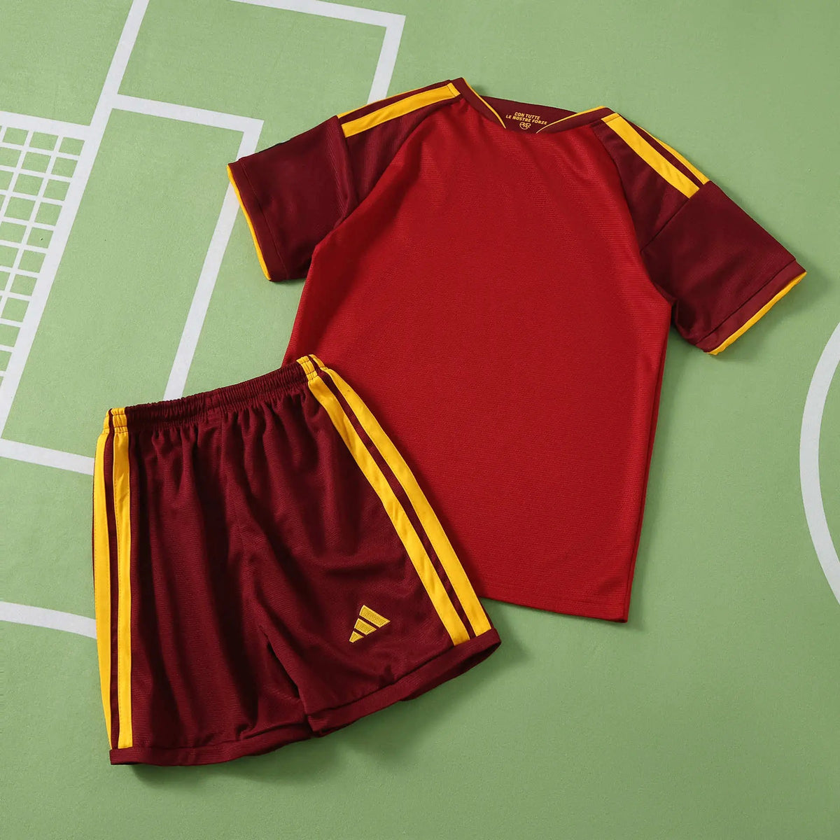 Kit Bambino Roma Home 26/27 Rosso Granata | Kit da Calcio
