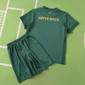 Kit Bambino Sporting Anniversario 26/27 Verde | Kit da Calcio
