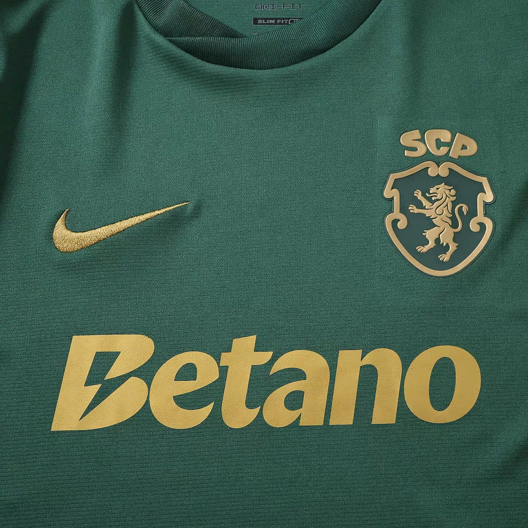 Kit Bambino Sporting Anniversario 26/27 Verde | Kit da Calcio