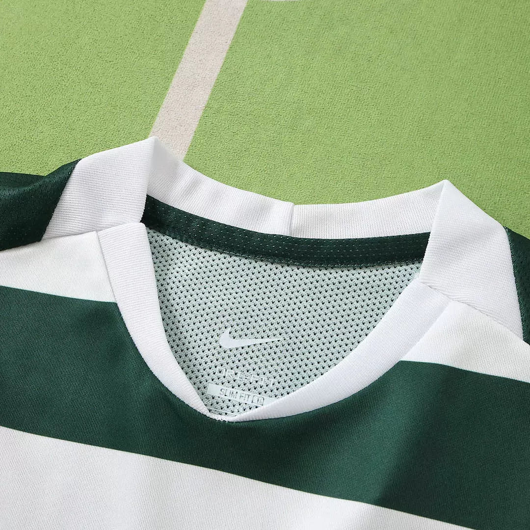 Kit Bambino Sporting Home 26/27 Verde e Bianco | Kit da Calcio
