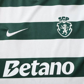 Kit Bambino Sporting Home 26/27 Verde e Bianco | Kit da Calcio
