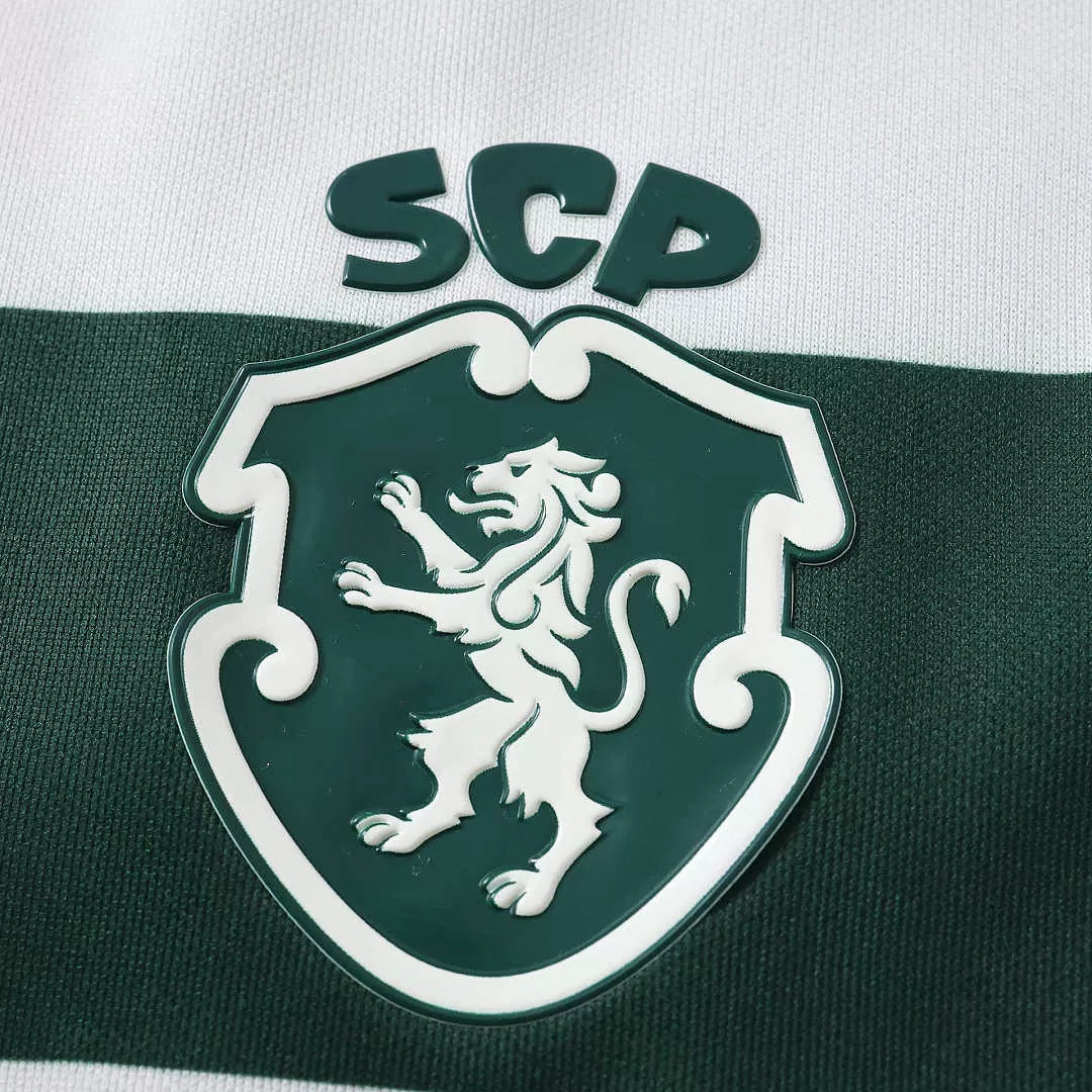Kit Bambino Sporting Home 26/27 Verde e Bianco | Kit da Calcio