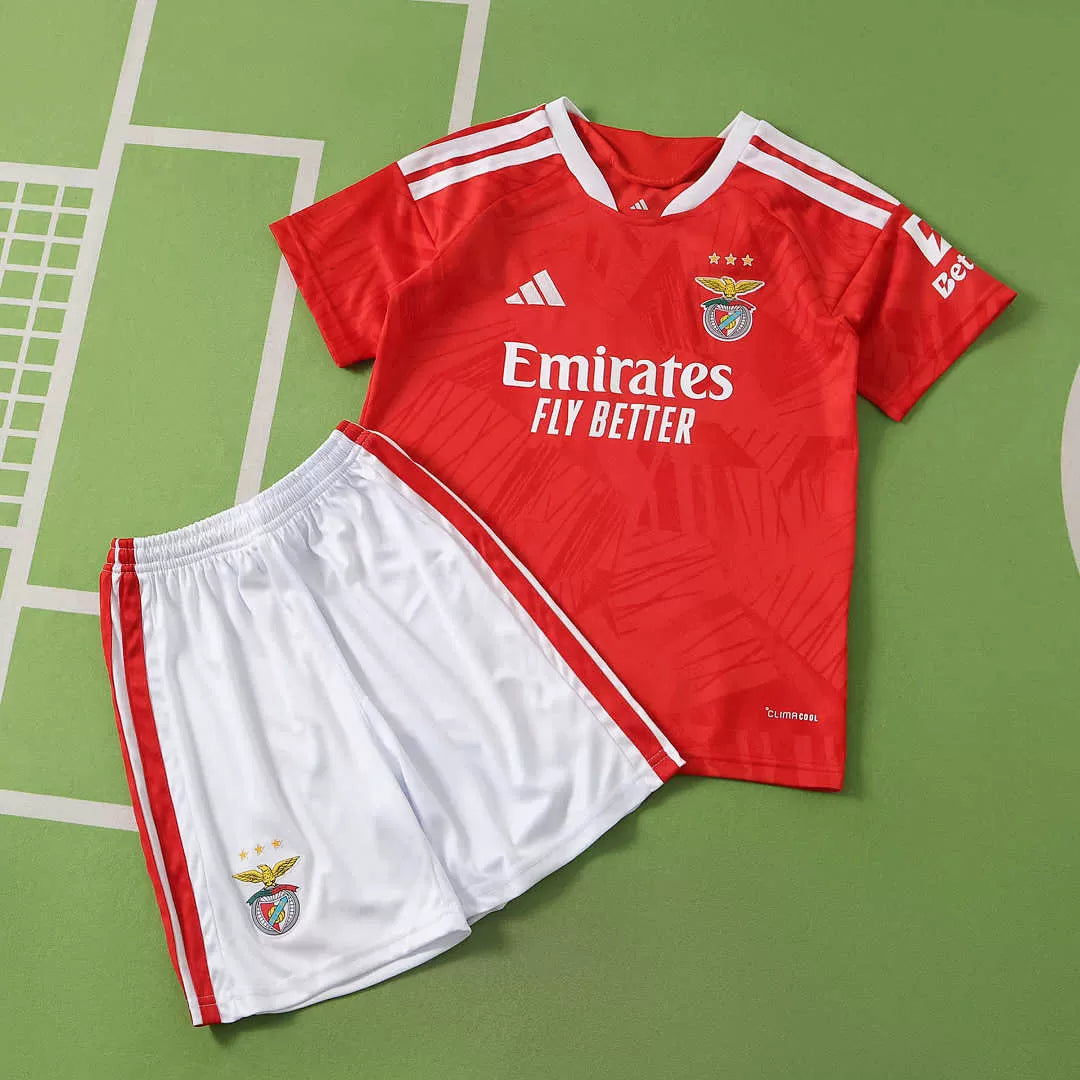 Kit Benfica Home 26/27 Bambino Rosso | Kit da Calcio