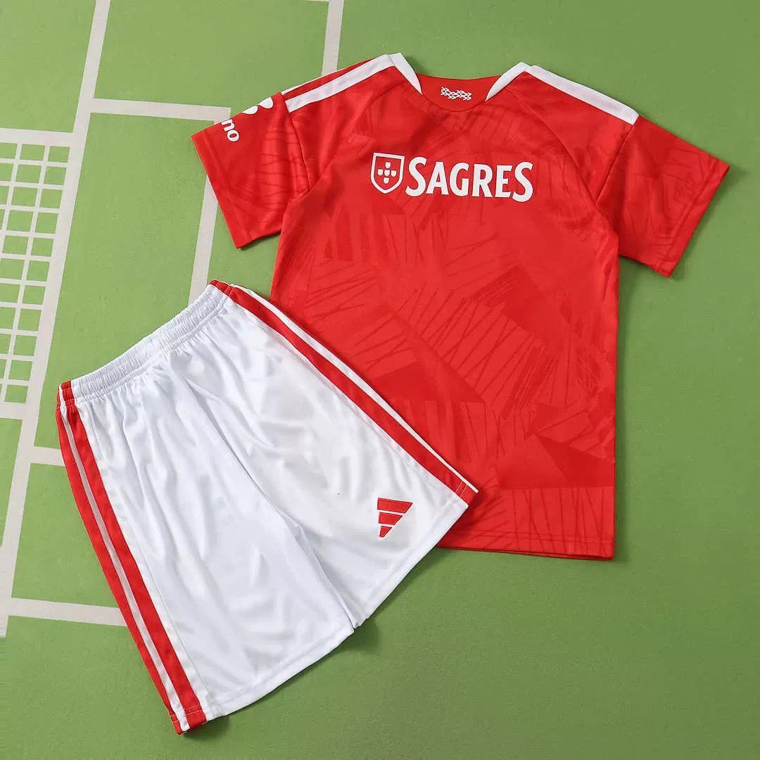 Kit Benfica Home 26/27 Bambino Rosso | Kit da Calcio