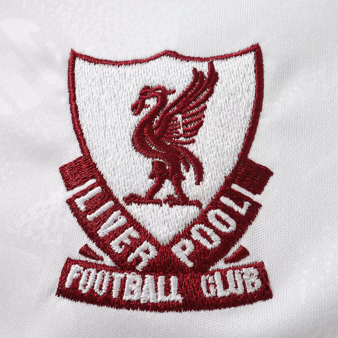Kit Liverpool Away 26/27 Bambino Bianco | Kit da Calcio