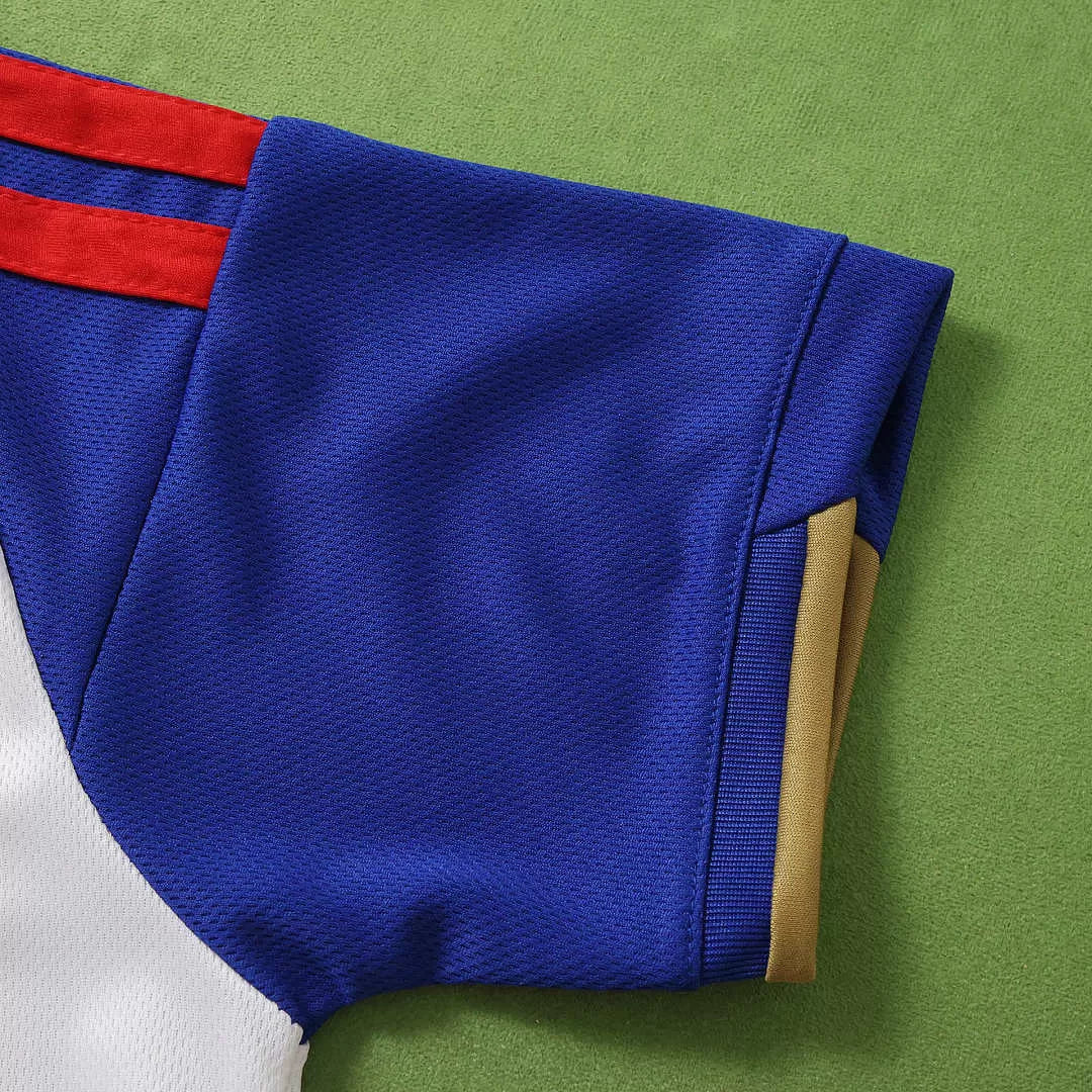 Kit Lyon Home 26/27 Bambino Bianco e Blu | Kit da Calcio