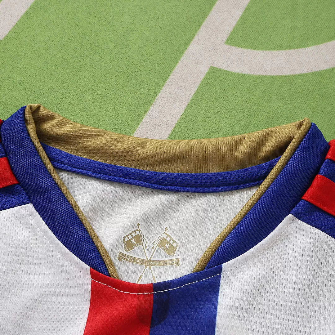 Kit Lyon Home 26/27 Bambino Bianco e Blu | Kit da Calcio