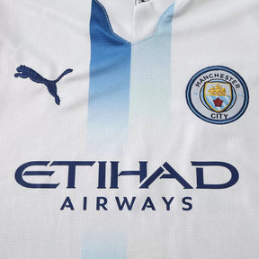 Kit Manchester City Away 26/27 Blu Bambino Bianco | Kit da Calcio