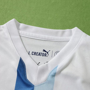 Kit Manchester City Away 26/27 Blu Bambino Bianco | Kit da Calcio