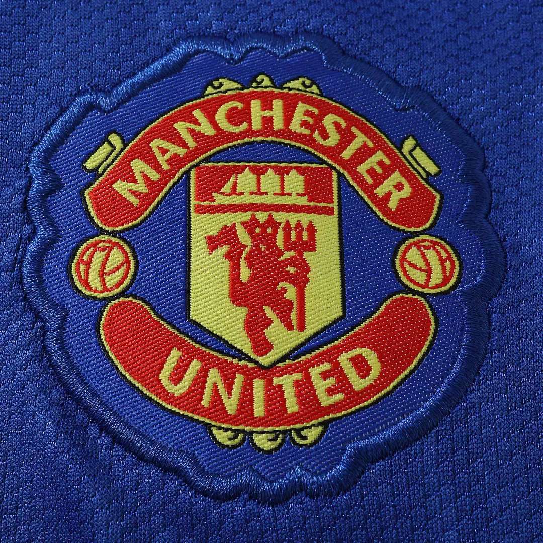 Kit Manchester United Away 26/27 Bambino Blu | Kit da Calcio