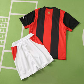 Kit Milan Home 26/27 Bambino Rosso e Nero | Kit da Calcio