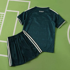 Kit Real Madrid Away 26/27 Bambino Verde Scuro | Kit da Calcio