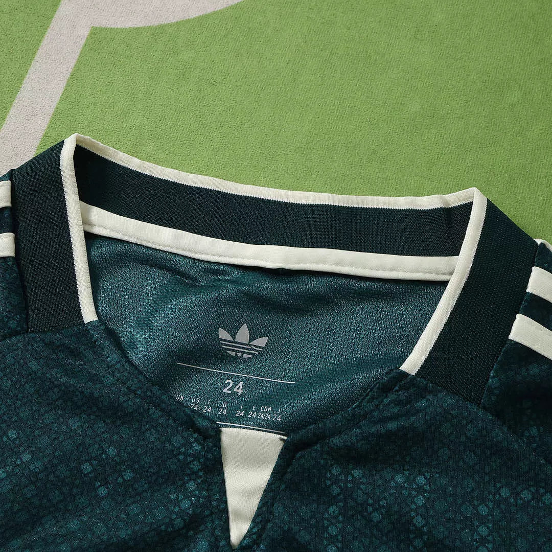 Kit Real Madrid Away 26/27 Bambino Verde Scuro | Kit da Calcio