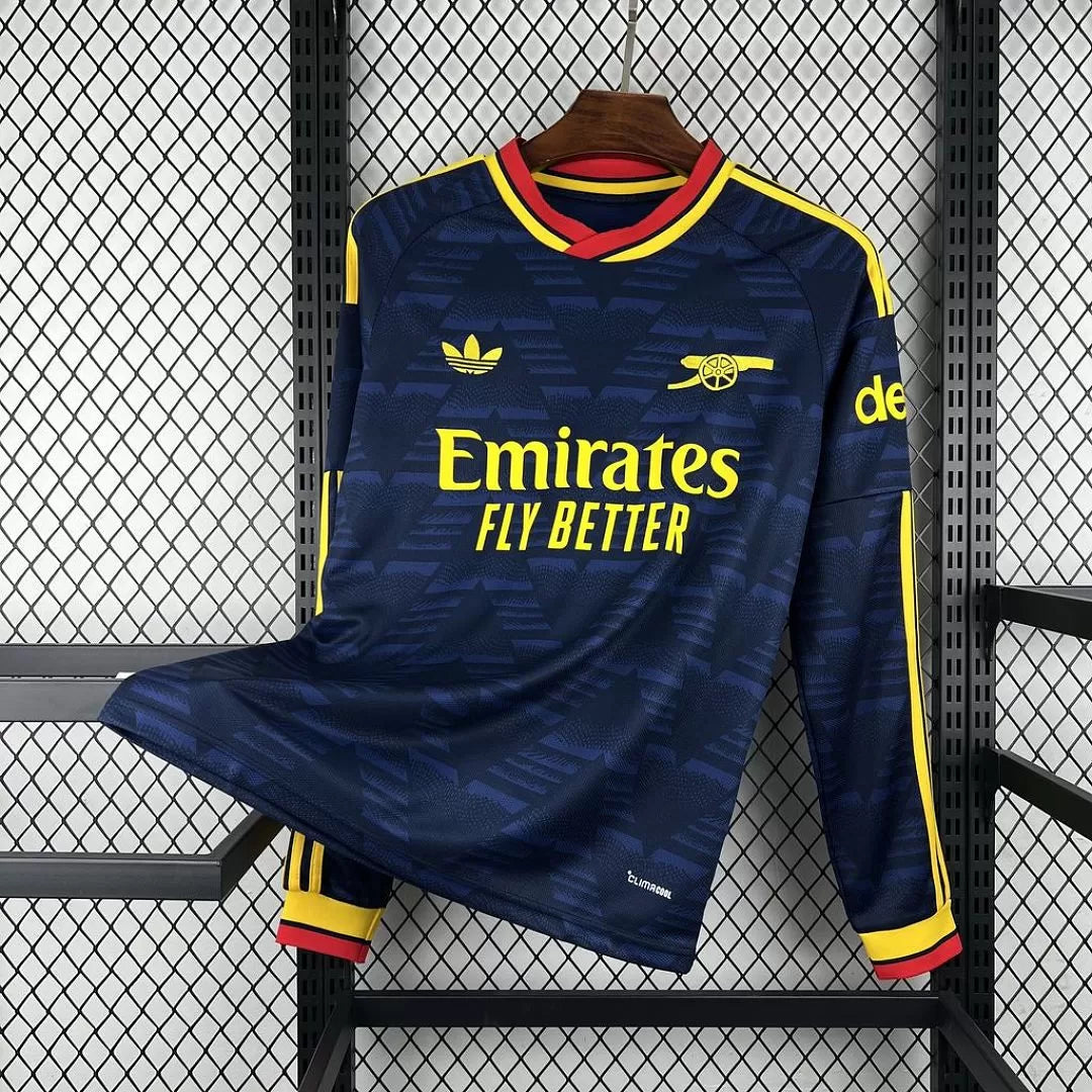 Maglia Arsenal Away 26/27 Manica Lunga Uomo Blu Navy | Maglia da Calcio