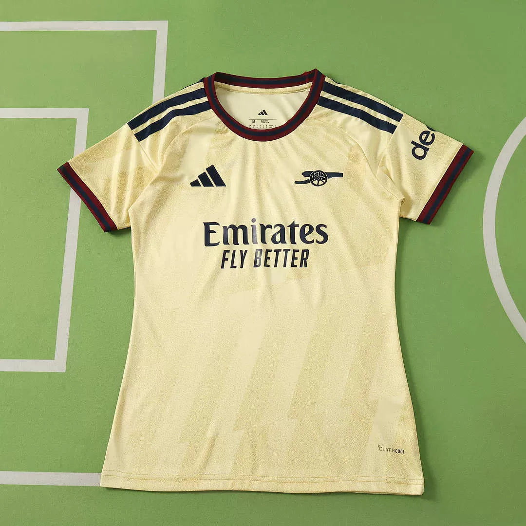 Maglia Arsenal Third 26/27 Donna Giallo Crema | Maglia da Calcio