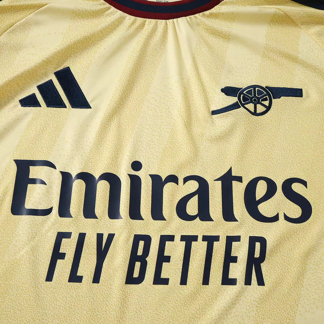 Maglia Arsenal Third Manica Lunga 26/27 Uomo Giallo | Maglia da Calcio