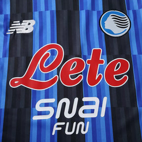 Maglia Atalanta Home 26/27 Uomo Nero e Azzurro | Maglia da Calcio