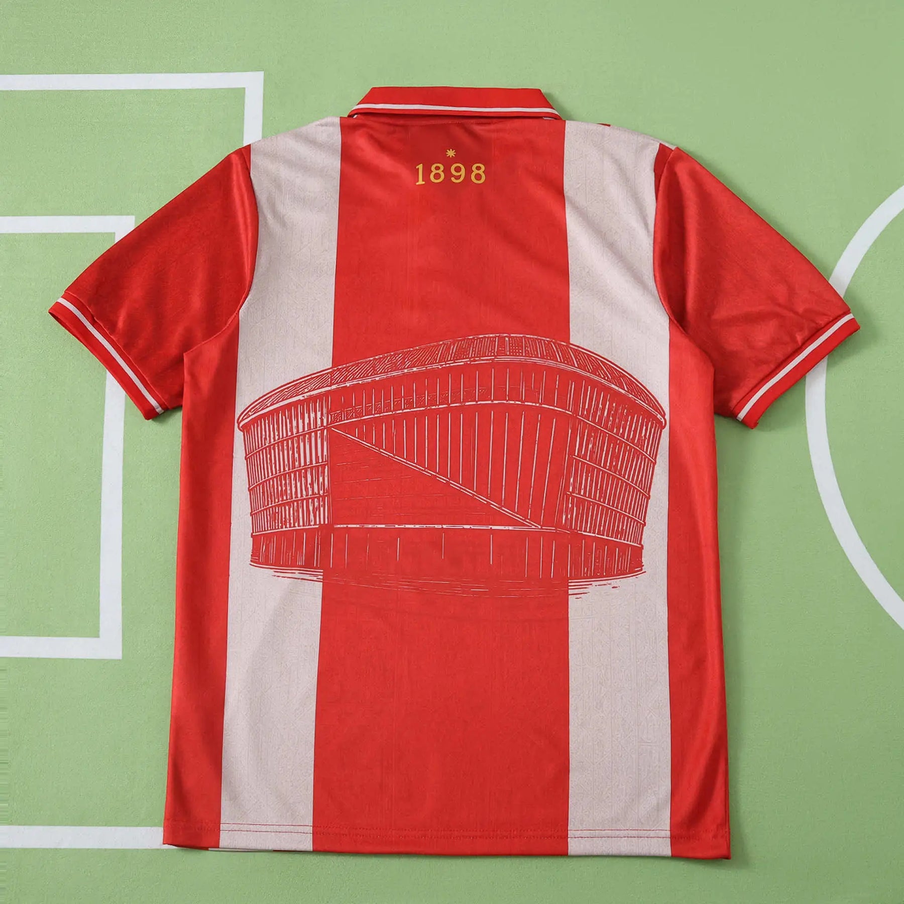 Maglia Athletic Bilbao Street Style 26/27 Uomo Rosso e Bianco | Maglia da Calcio