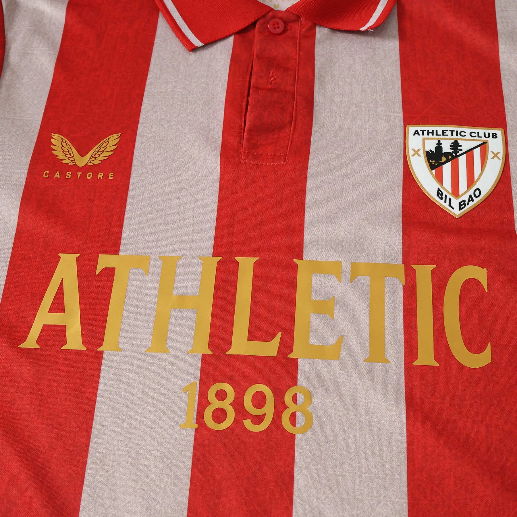 Maglia Athletic Bilbao Street Style 26/27 Uomo Rosso e Bianco | Maglia da Calcio