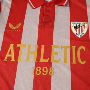 Maglia Athletic Bilbao Street Style 26/27 Uomo Rosso e Bianco | Maglia da Calcio