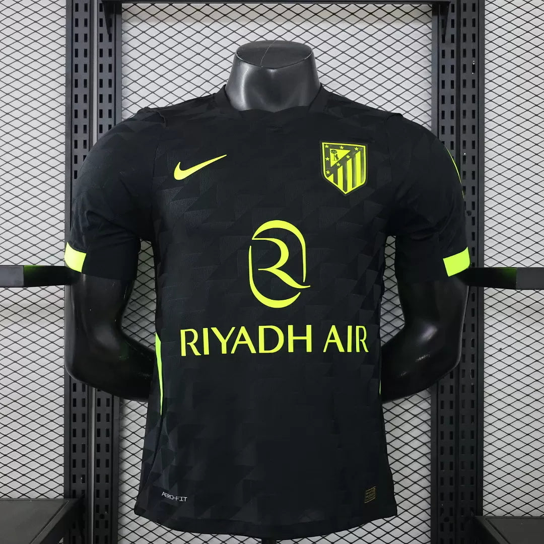 Maglia Atlético De Madrid Away 26/27 Player Uomo Nero | Maglia da Calcio