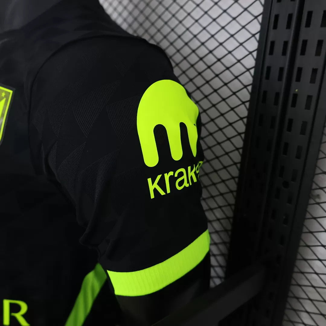 Maglia Atlético De Madrid Away 26/27 Player Uomo Nero | Maglia da Calcio