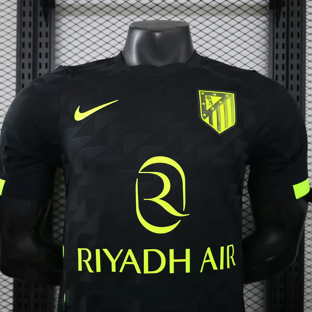 Maglia Atlético De Madrid Away 26/27 Player Uomo Nero | Maglia da Calcio