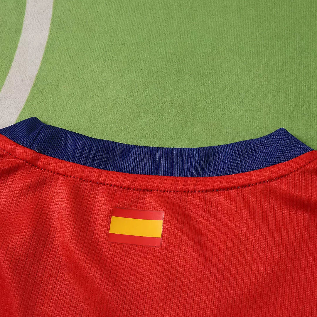 Maglia Atlético De Madrid Home 26/27 Uomo Rosso e Bianco a strisce verticali | Maglia da Calcio