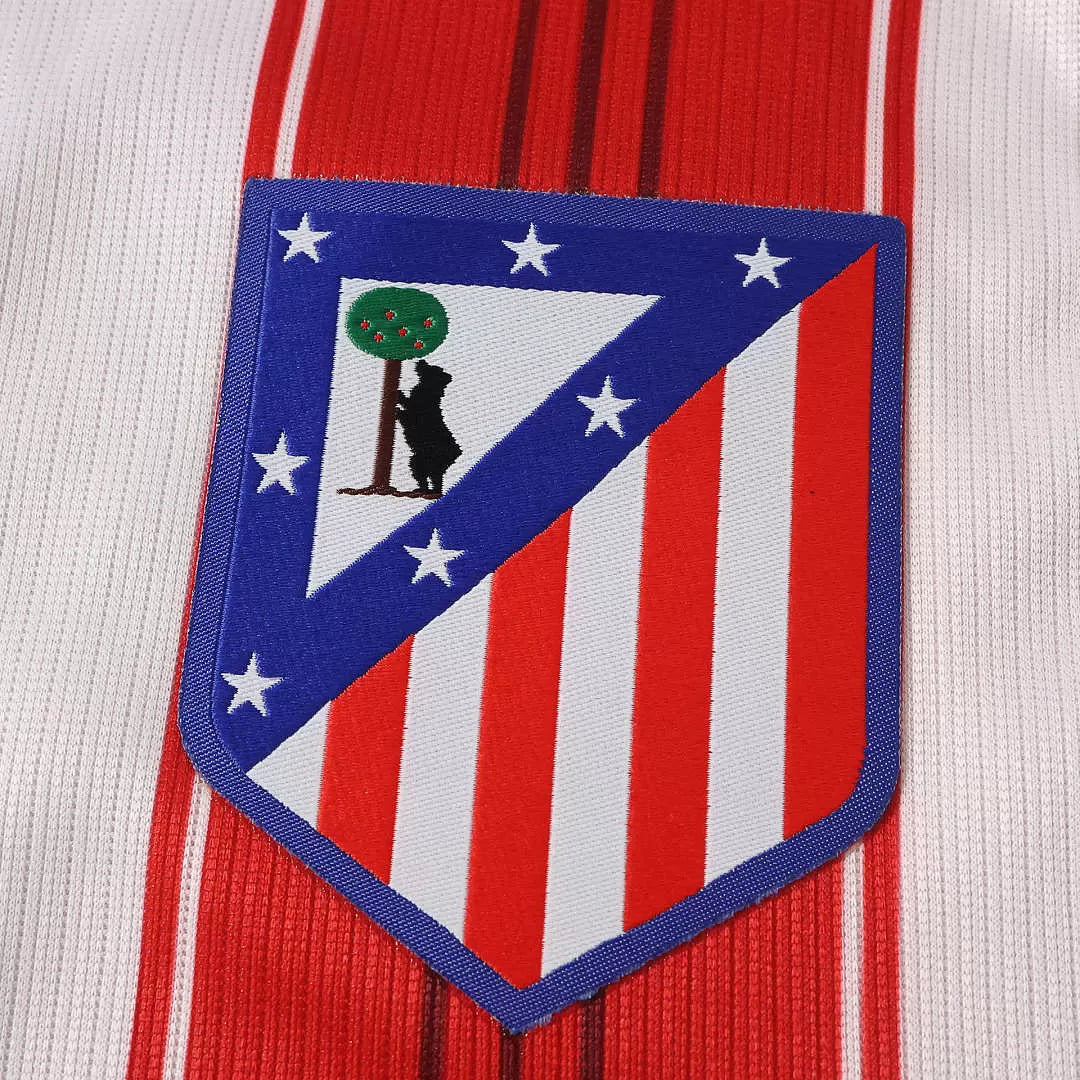 Maglia Atlético De Madrid Home 26/27 Uomo Rosso e Bianco a strisce verticali | Maglia da Calcio